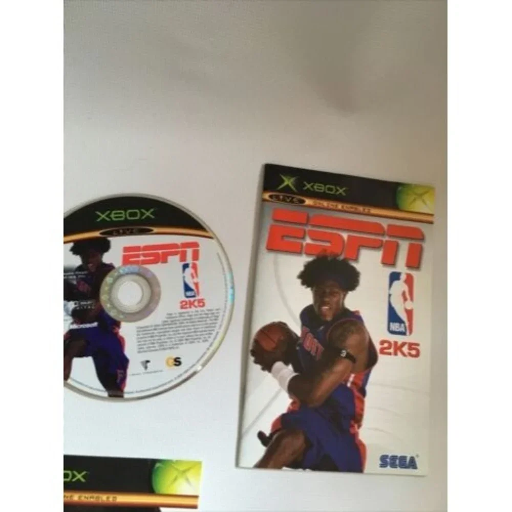 Microsoft XBOX 2K5 2k6 NCAA NBA Games Lot No Original Cases Untested